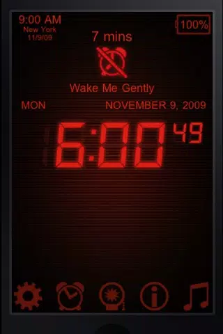 12,24 Alarm Clock Sleep Music应用截图