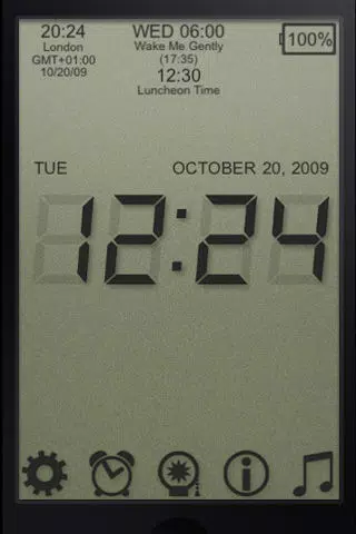 12,24 Alarm Clock Sleep Music应用截图
