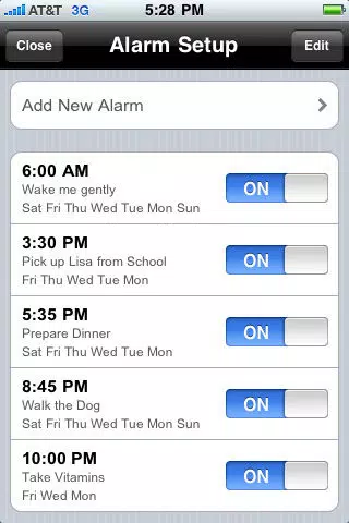 12,24 Alarm Clock Sleep Music应用截图
