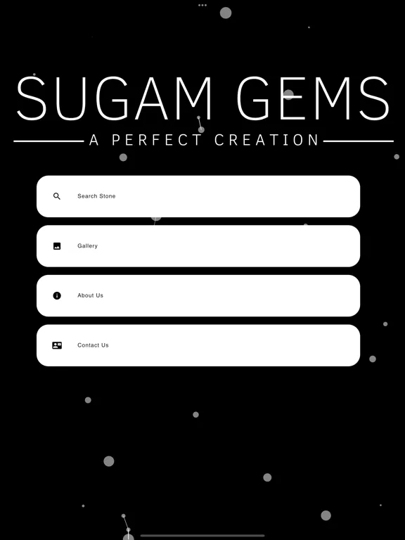 Ảnh chụp màn hình của Sugam Gems iPad 