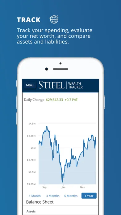 Stifel Wealth Tracker Screenshots