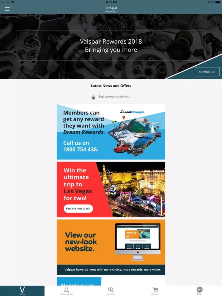 Screenshot di Valspar Distributor AU iPad 