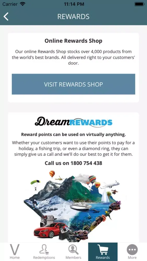 Screenshot di Valspar Distributor AU