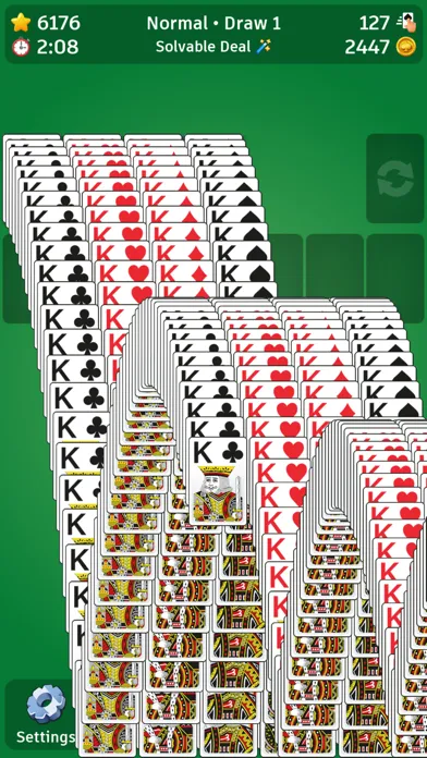 Zrzuty ekranu Solitaire Classic: Retro