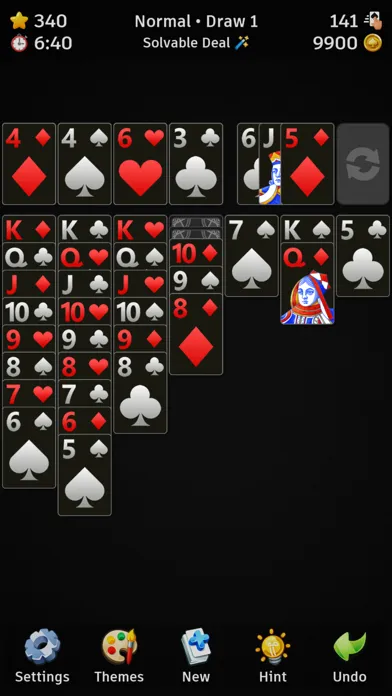 Zrzuty ekranu Solitaire Classic: Retro