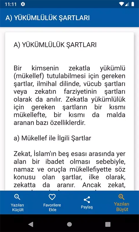 Ảnh chụp màn hình của Diyanet İlmihali İnternetsiz
