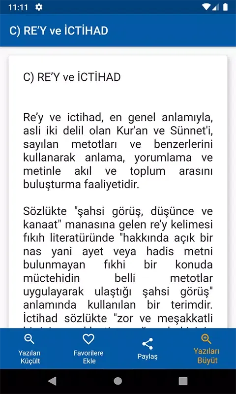 Ảnh chụp màn hình của Diyanet İlmihali İnternetsiz