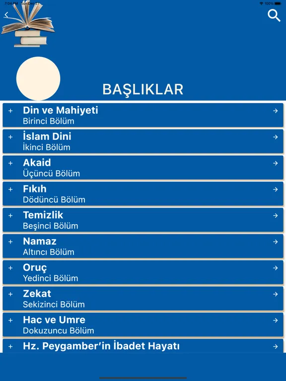 Diyanet İlmihali Netsiz iPad  Screenshots