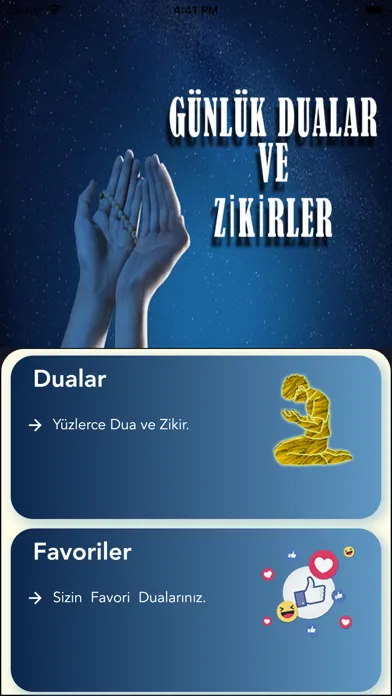 Capturas de pantalla de Yeni Günlük Dualar ve Zikirler