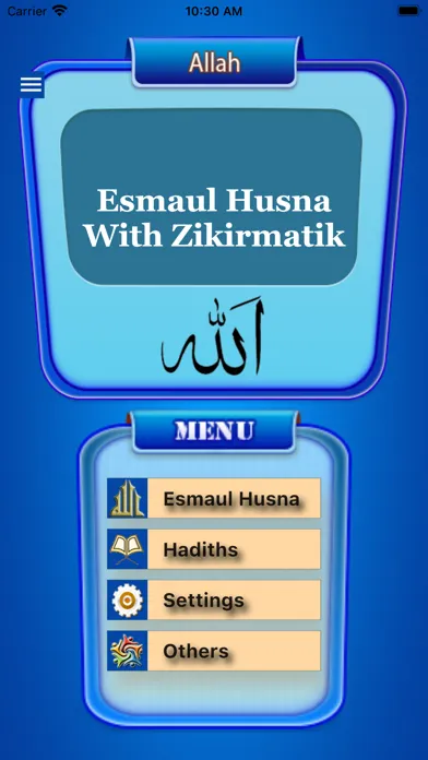 Zrzuty ekranu Esmaul Husna Zikirmatik Voice