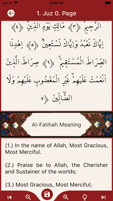 The Holy Quran and Means Pro 스크린샷