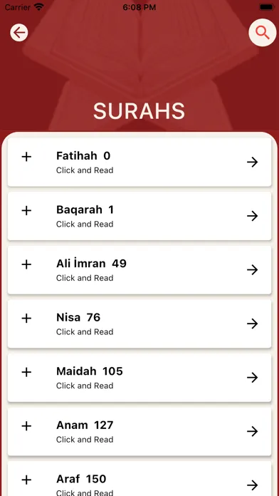 The Holy Quran and Means Pro 스크린샷