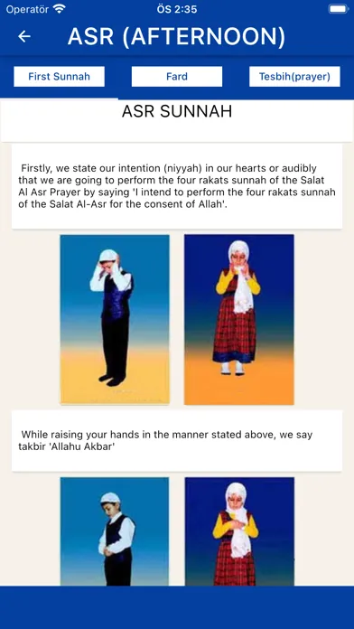 Capturas de pantalla de Salah and Ablution Teacher