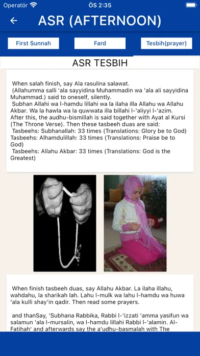 Capturas de pantalla de Salah and Ablution Teacher