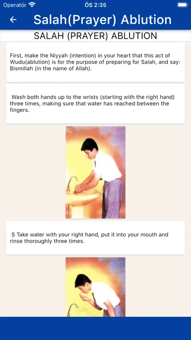 Capturas de pantalla de Salah and Ablution Teacher