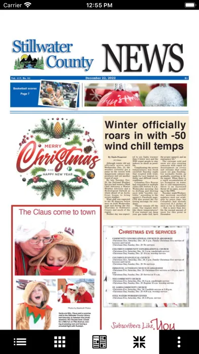 ภาพหน้าจอของ Stillwater County News