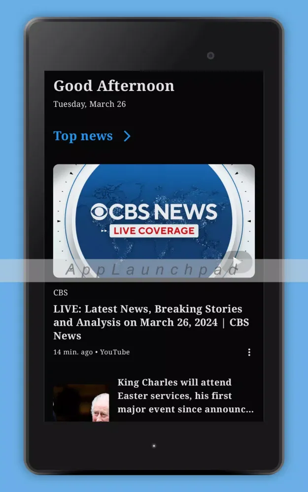 Tangkapan layar Stinger News