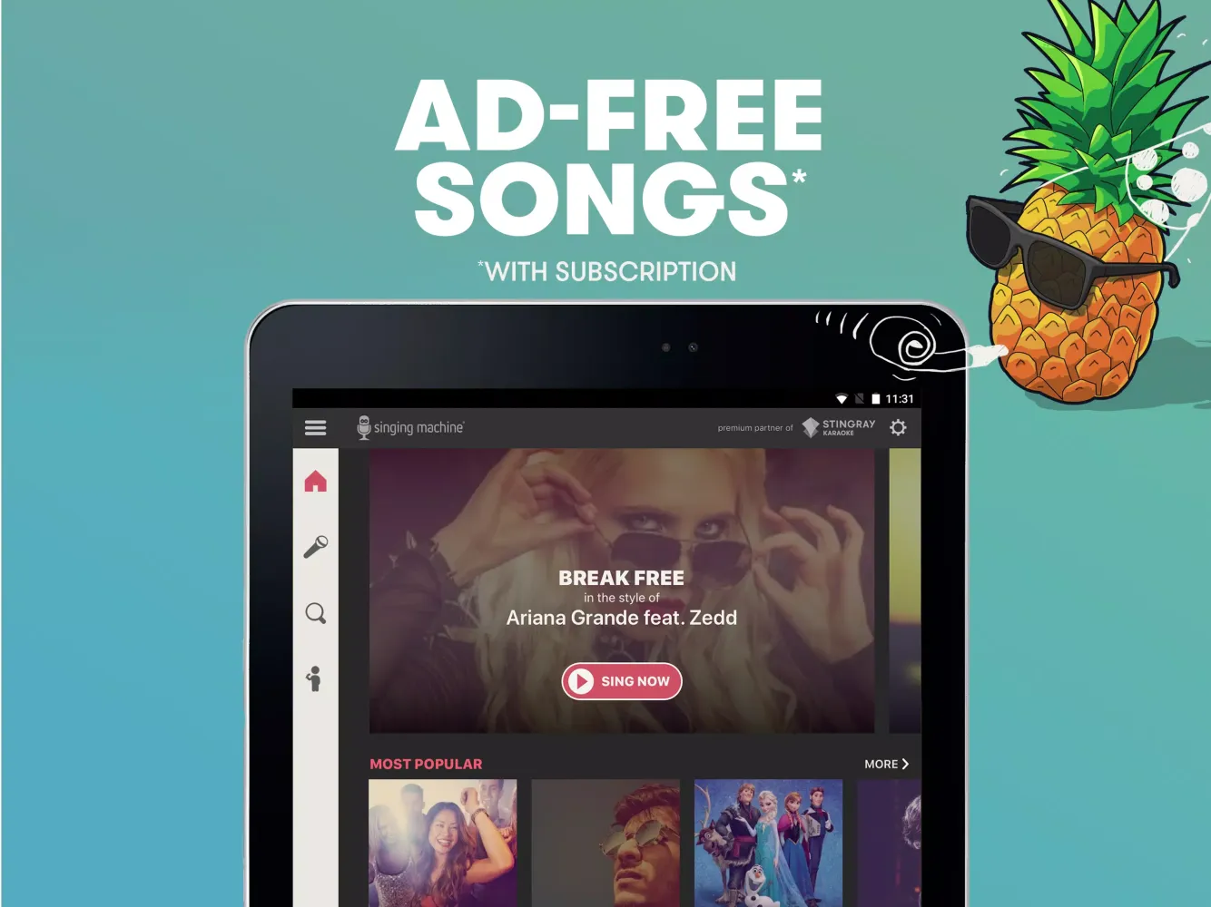 Singing Machine Karaoke سکرین شاٹس