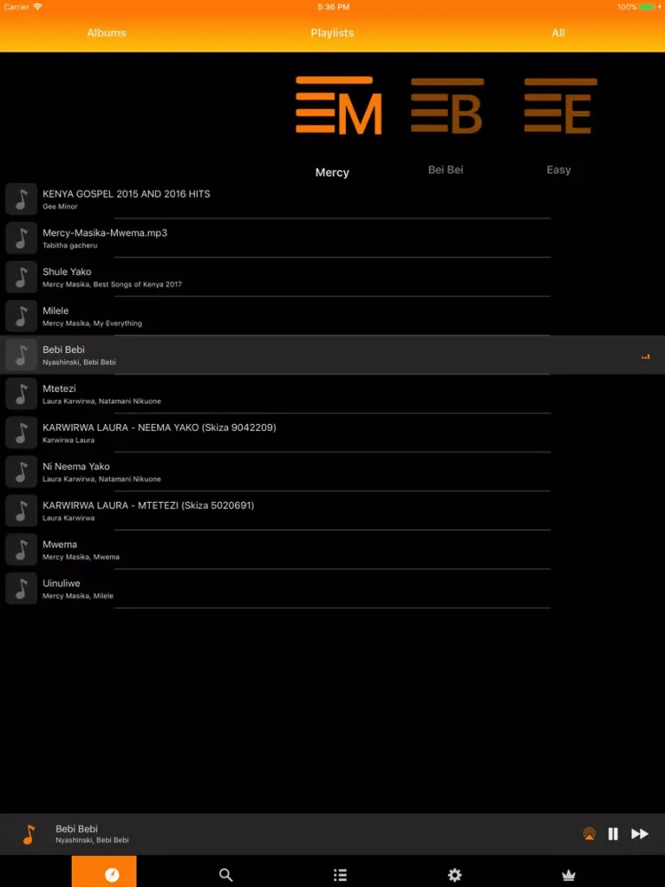 XM - Unlimited Music Streaming iPad  스크린샷