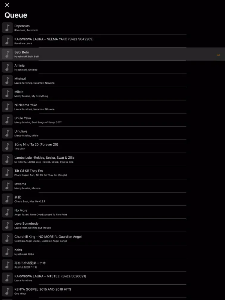 XM - Unlimited Music Streaming iPad  스크린샷