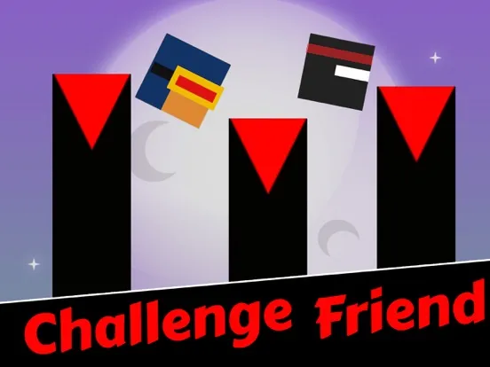 Mr Cube Ninja Dashed Jumps - Jumping on Pillar Games iPad  스크린샷
