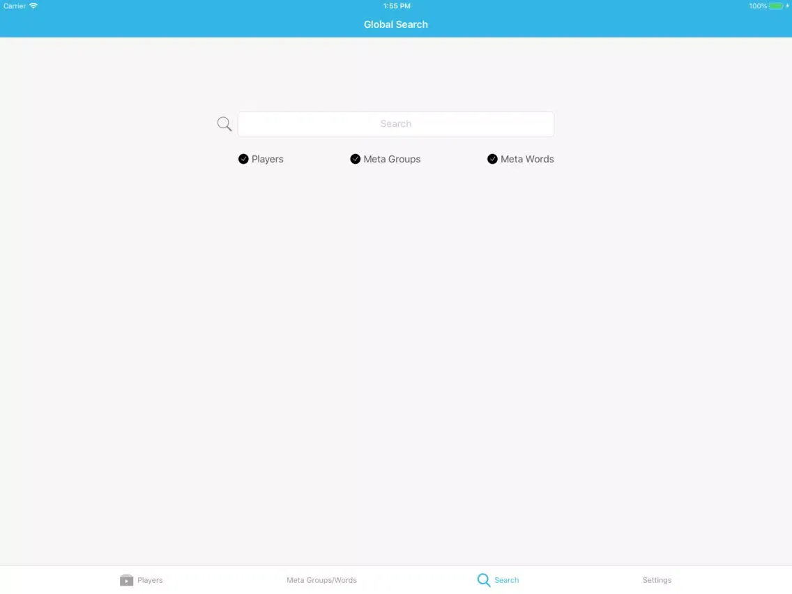 iChannel Manager iPad  スクリーンショット