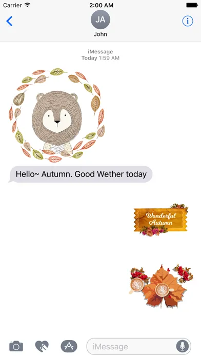 صور Autumn Love - Greetings Pack