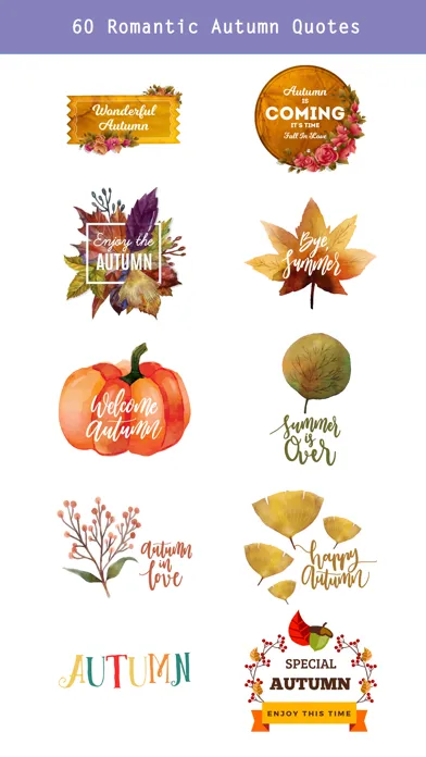 صور Autumn Love - Greetings Pack