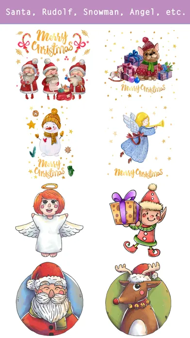 Beautiful Watercolor Christmas應用截圖