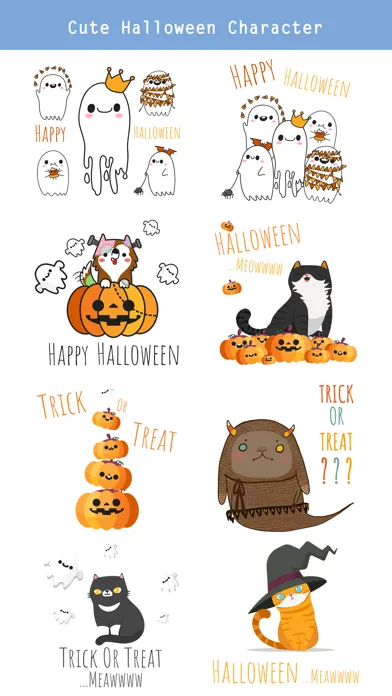 Ảnh chụp màn hình của Cute Happy Halloween Day