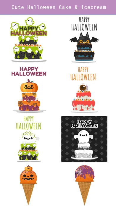 Ảnh chụp màn hình của Cute Happy Halloween Day