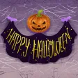 Watercolor Happy Halloween Watercolor Happy Halloween