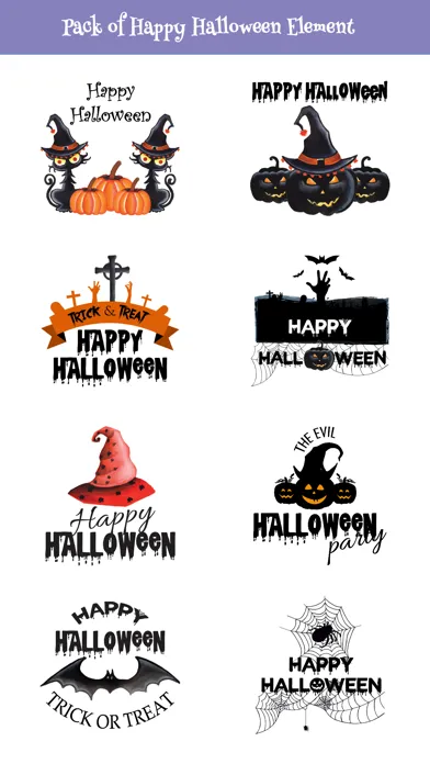 Captures d'écran de Watercolor Happy Halloween