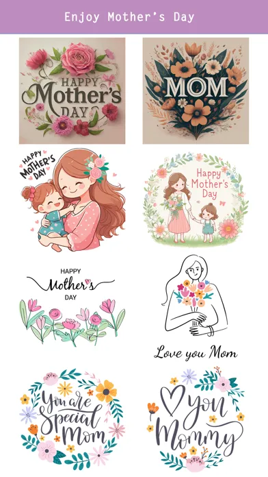 Скриншоты 240+ All about Mother's Day