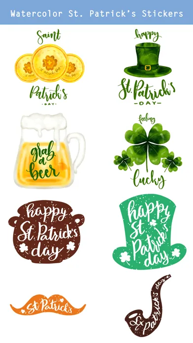 Tangkapan skrin All about Happy Patrick's Day