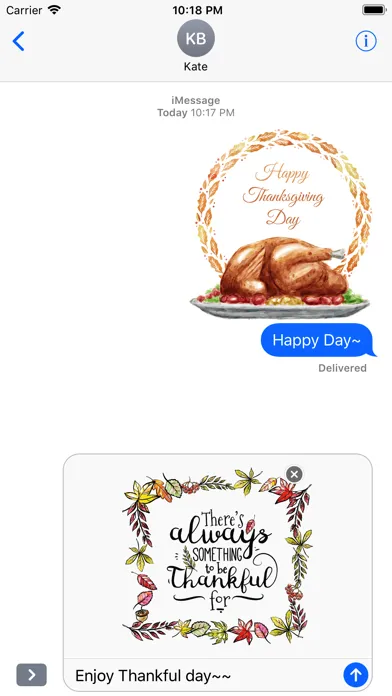 Thanksgiving Watercolor Set应用截图