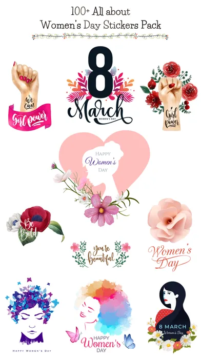 Capturas de pantalla de All about Happy Women's Day