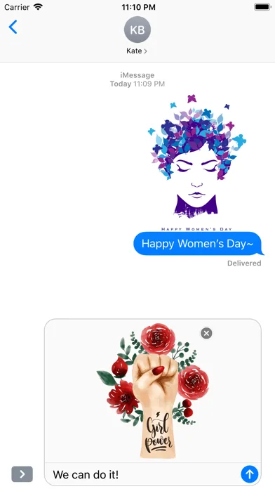 Capturas de pantalla de All about Happy Women's Day