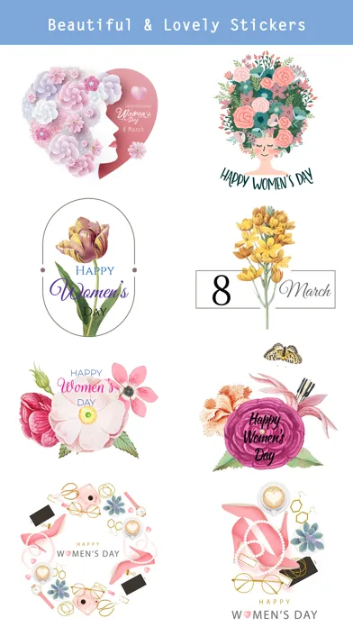 Capturas de pantalla de All about Happy Women's Day
