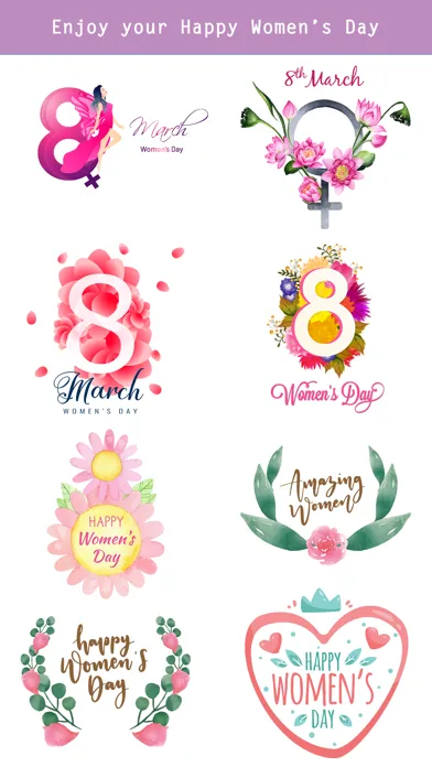 Capturas de pantalla de All about Happy Women's Day