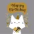Birthday Card - Best Wishes with Cute Animals