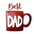 Watercolor Happy Father's Day