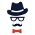 Hipster Happy Father's Day