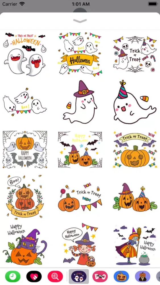 Hand Drawn Cute Halloween Screenshots