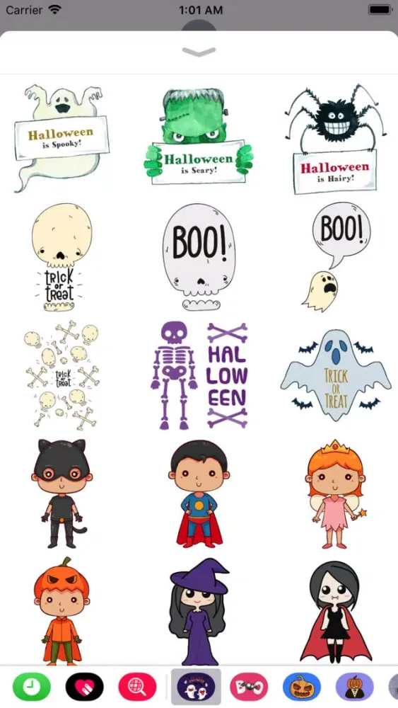 Hand Drawn Cute Halloween Screenshots