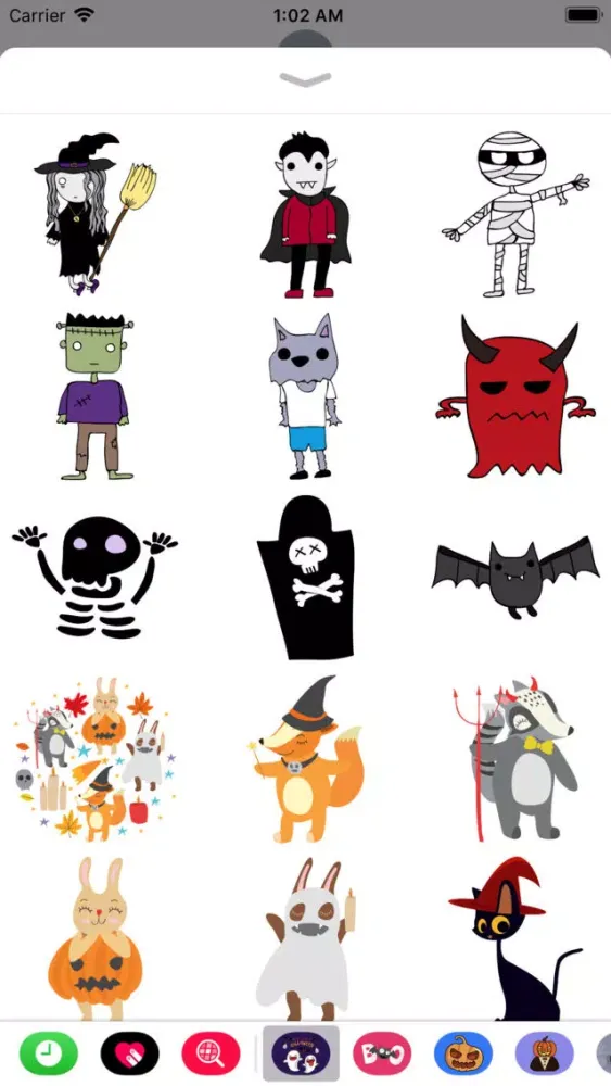 Hand Drawn Cute Halloween Screenshots