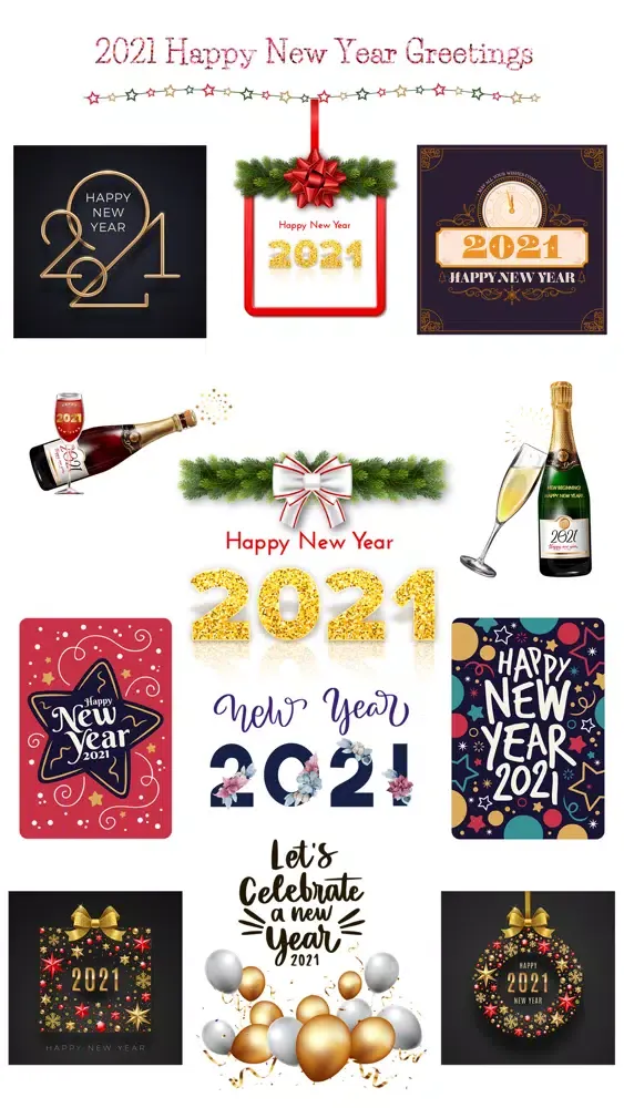 Скриншоты 2021- Happy New Year Greetings