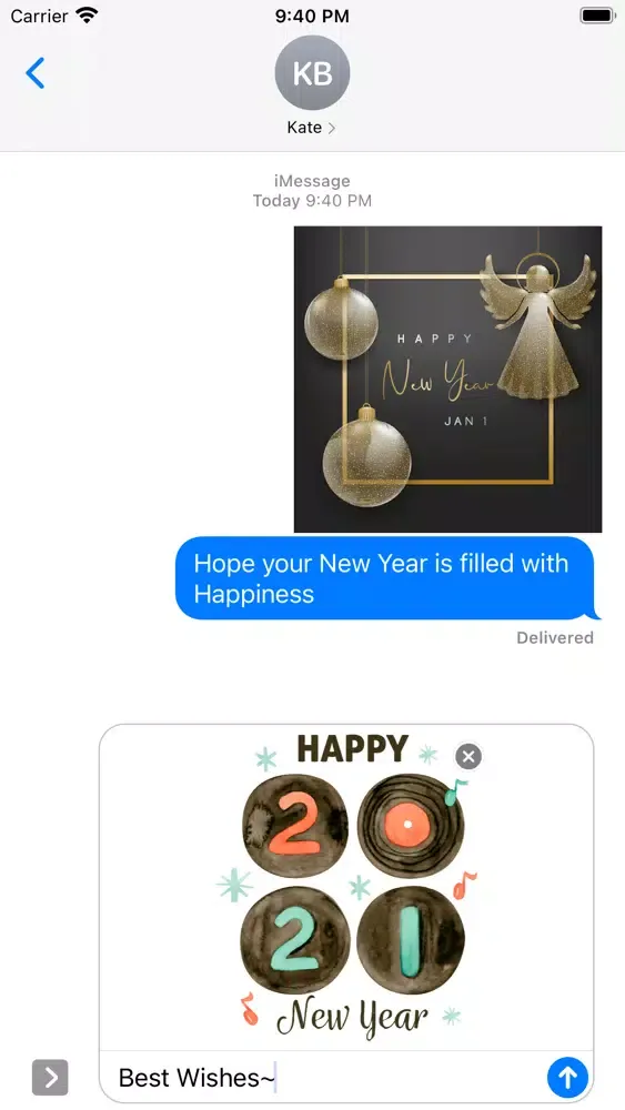 Скриншоты 2021- Happy New Year Greetings