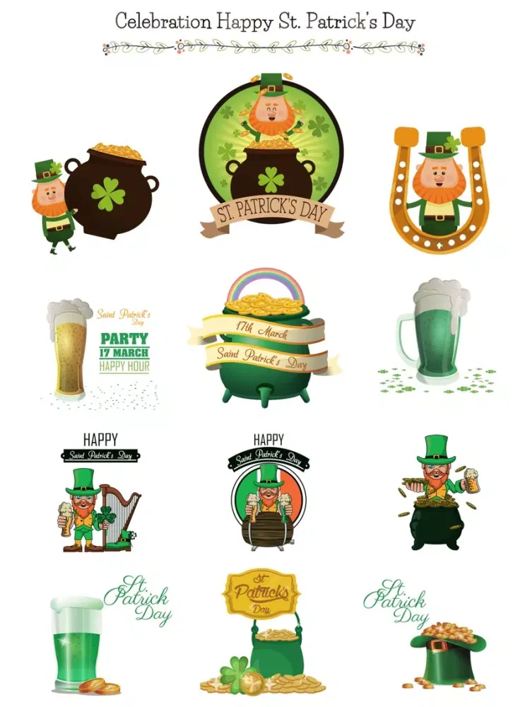 Tangkapan layar Happy Saint Patrick's Day iPad 