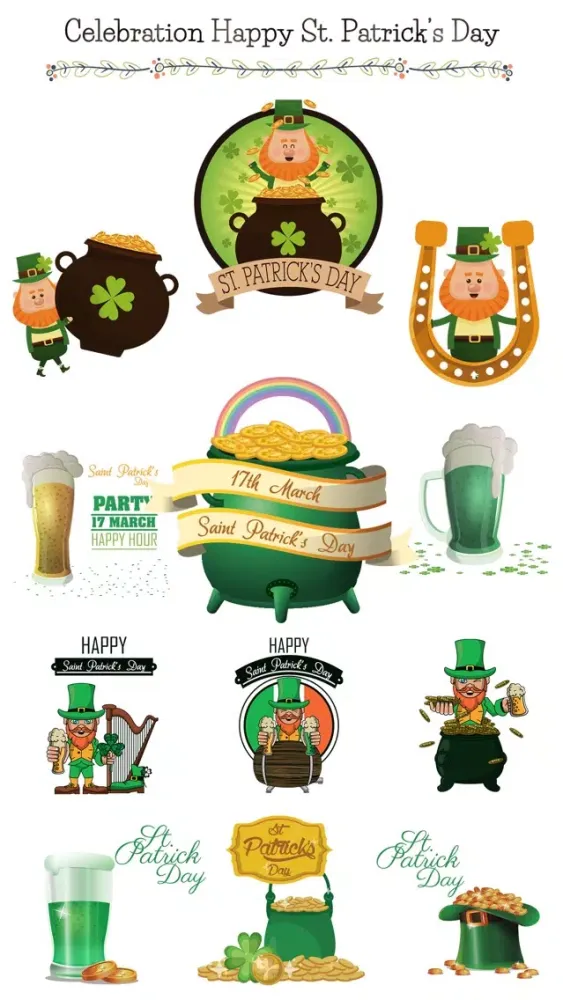 Tangkapan layar Happy Saint Patrick's Day